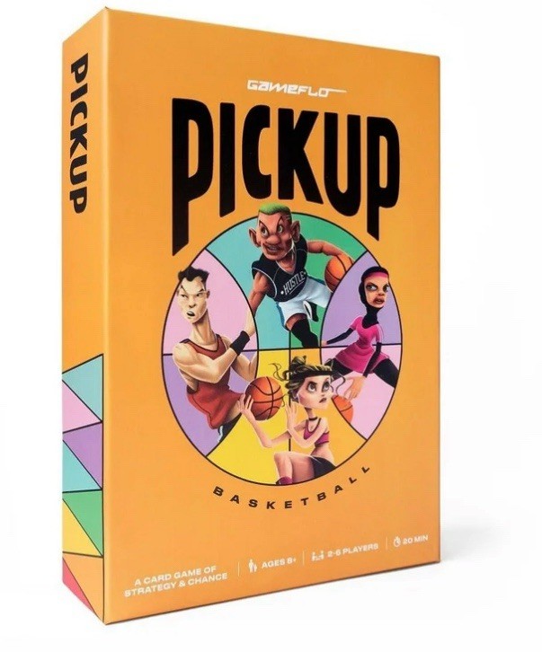 New Gameflo Pickup Basketball Card Game Ages 8+ 2–6 Players Sealed