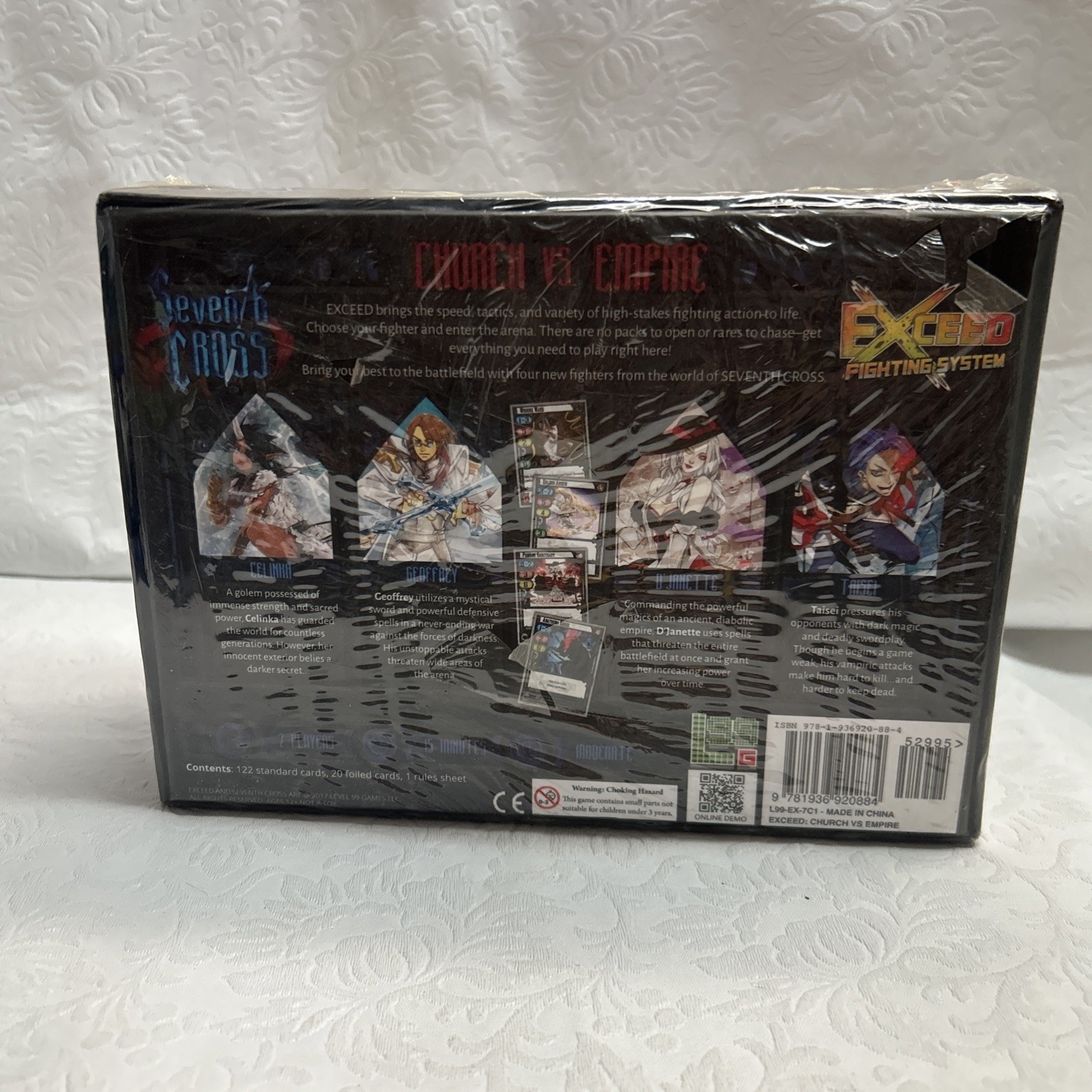 Level 99 Exceed Fighting System 7th Seventh Cross Sealed