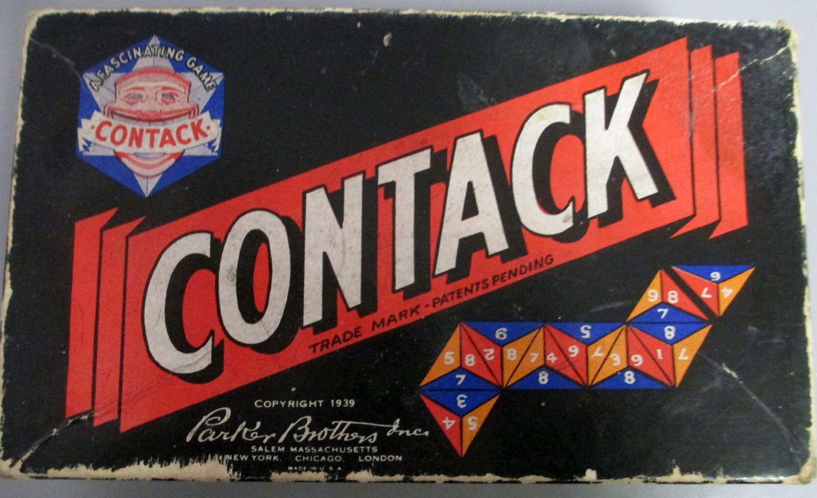 VTG 11 OLD GAMES, POLLYANA, FLINCH, CONTACT, MAKE A MILLON, QUIZ KIDS, DOMINOES