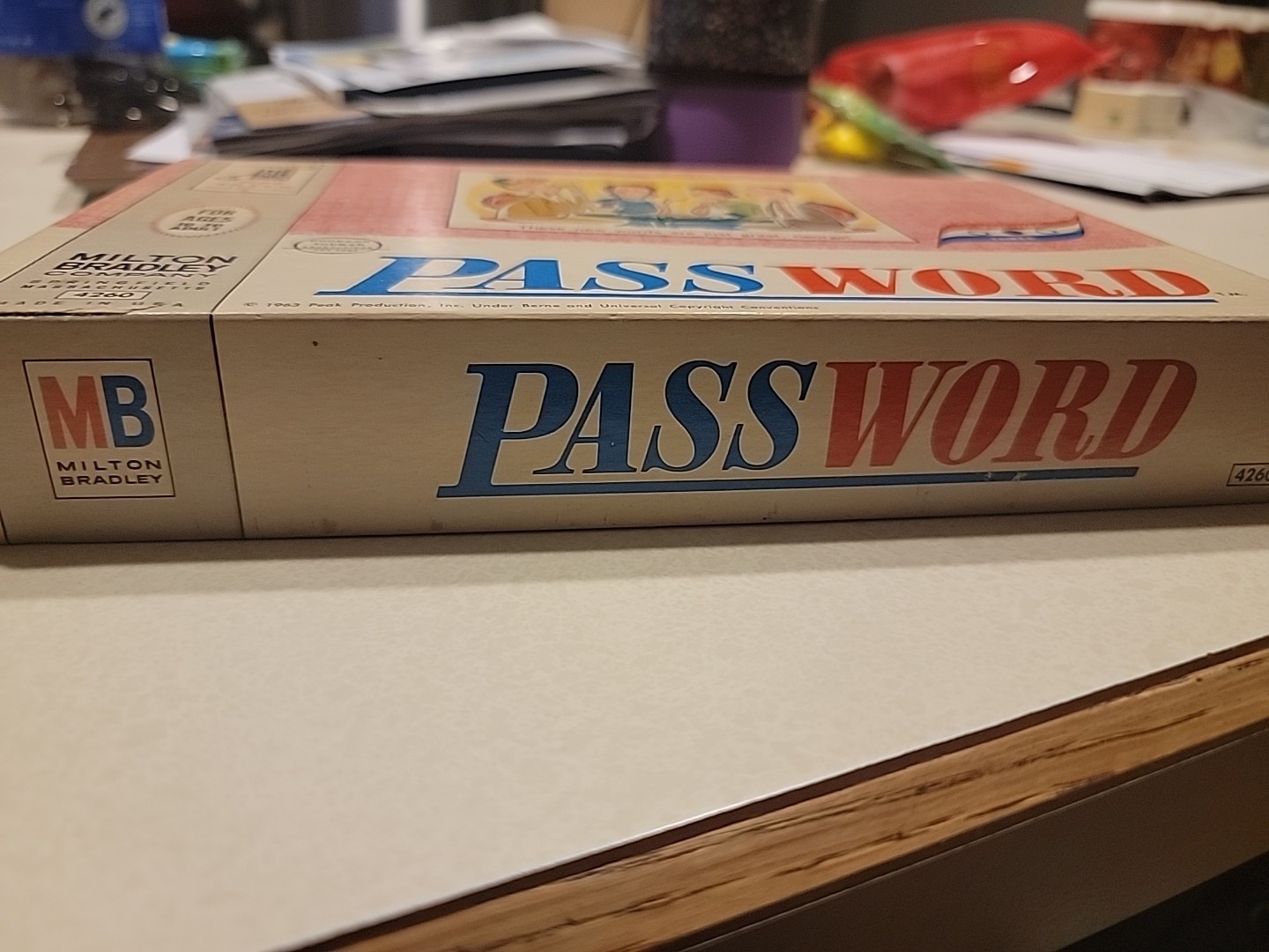 Vintage 1963 PASSWORD Game By Milton Bradley Co – Volume Three, #4260