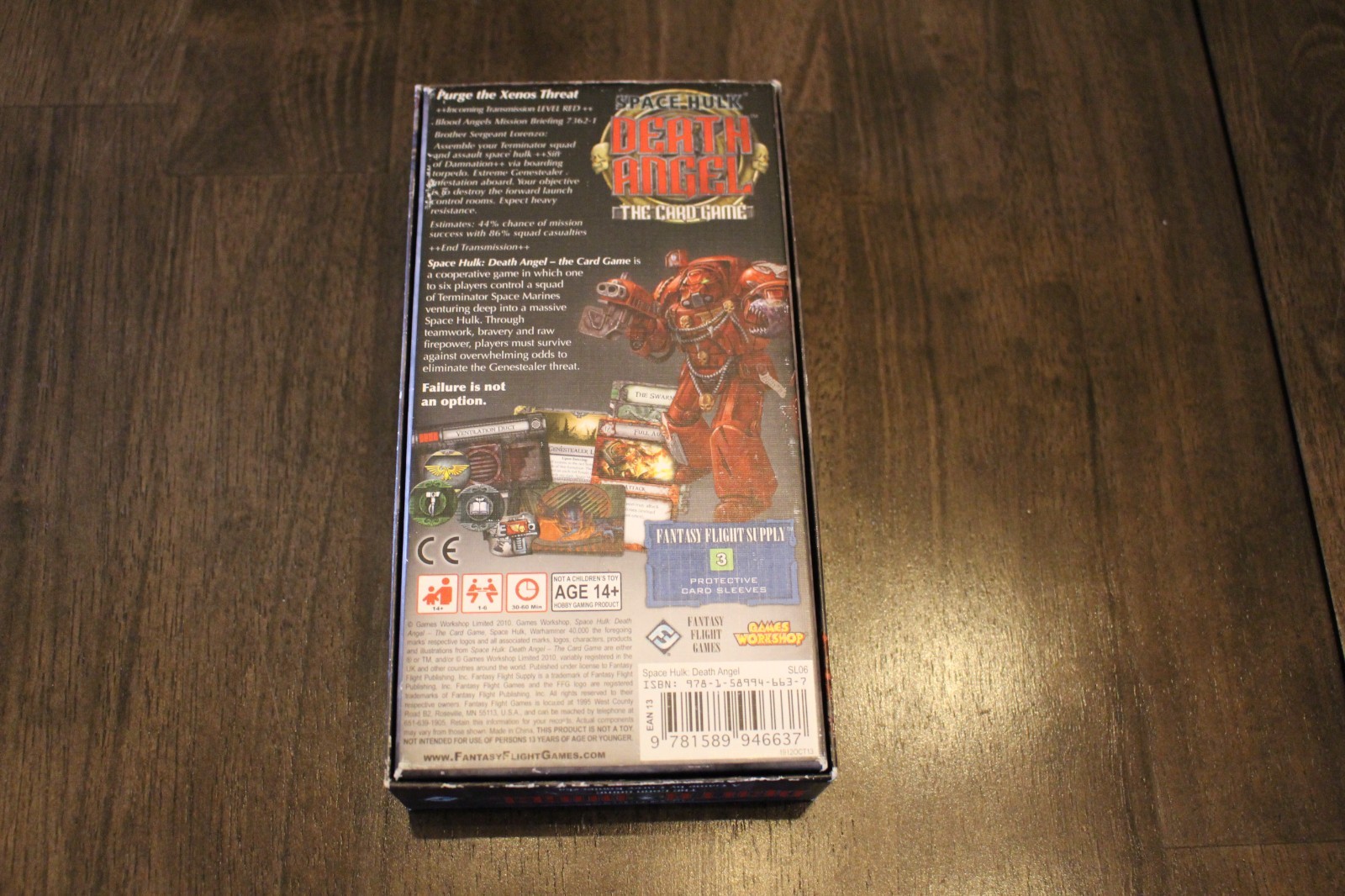 40K Space Hulk Death Angel The Card Game INCOMPLETE Warhammer