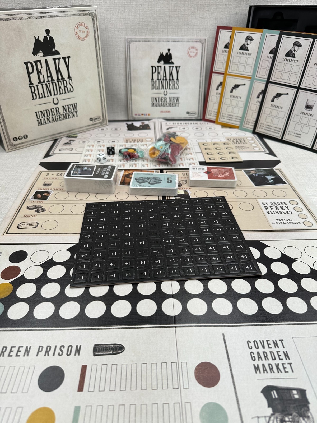 Peaky Blinders Under New Management, Mixed Colours Board Game un-punched 2019