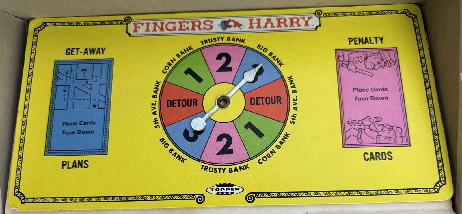 1967 Fingers Harry Game by Topper Toys Complete in Good Condition FREE SHIPPING