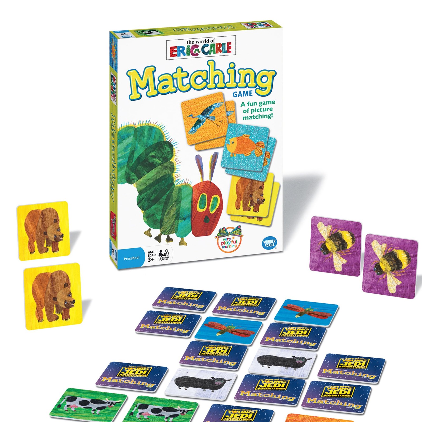 Wonder Forge Eric Carle Matching Game For Boys & Girls Age 3 To 5 – A Fun & F…