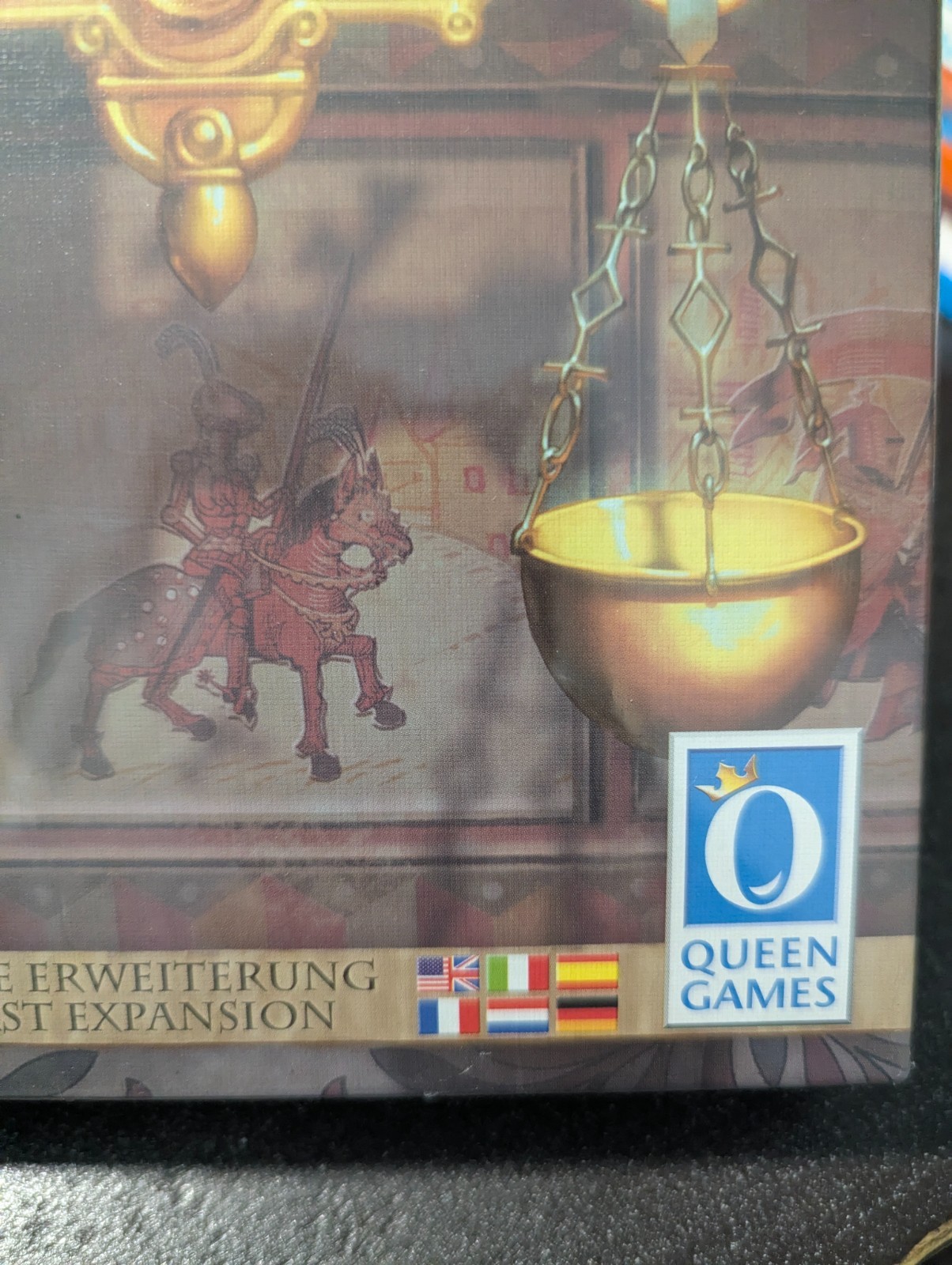 LANCASTER THE NEW LAWS First Expansion SEALED 2011 Queen Games BASE GAME NEEDED
