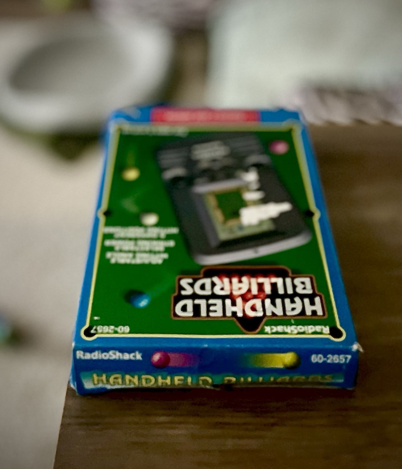 Vintage Virtual Traditional Billiards Pool Handheld Electronic Game In Box