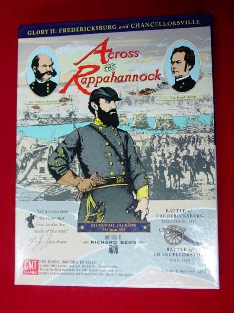 GMT – Across the Rappahannock – Glory II: Chancellorsville ++ Game (UNPUNCHED)