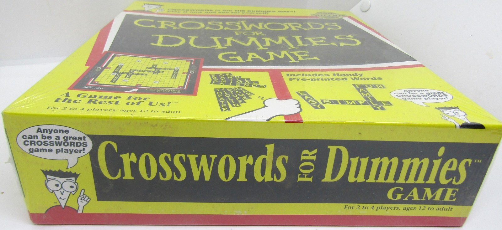 CROSSWORDS for Dummies Game 2-4 Players Ages 12+ NEW Sealed Vintage 1998