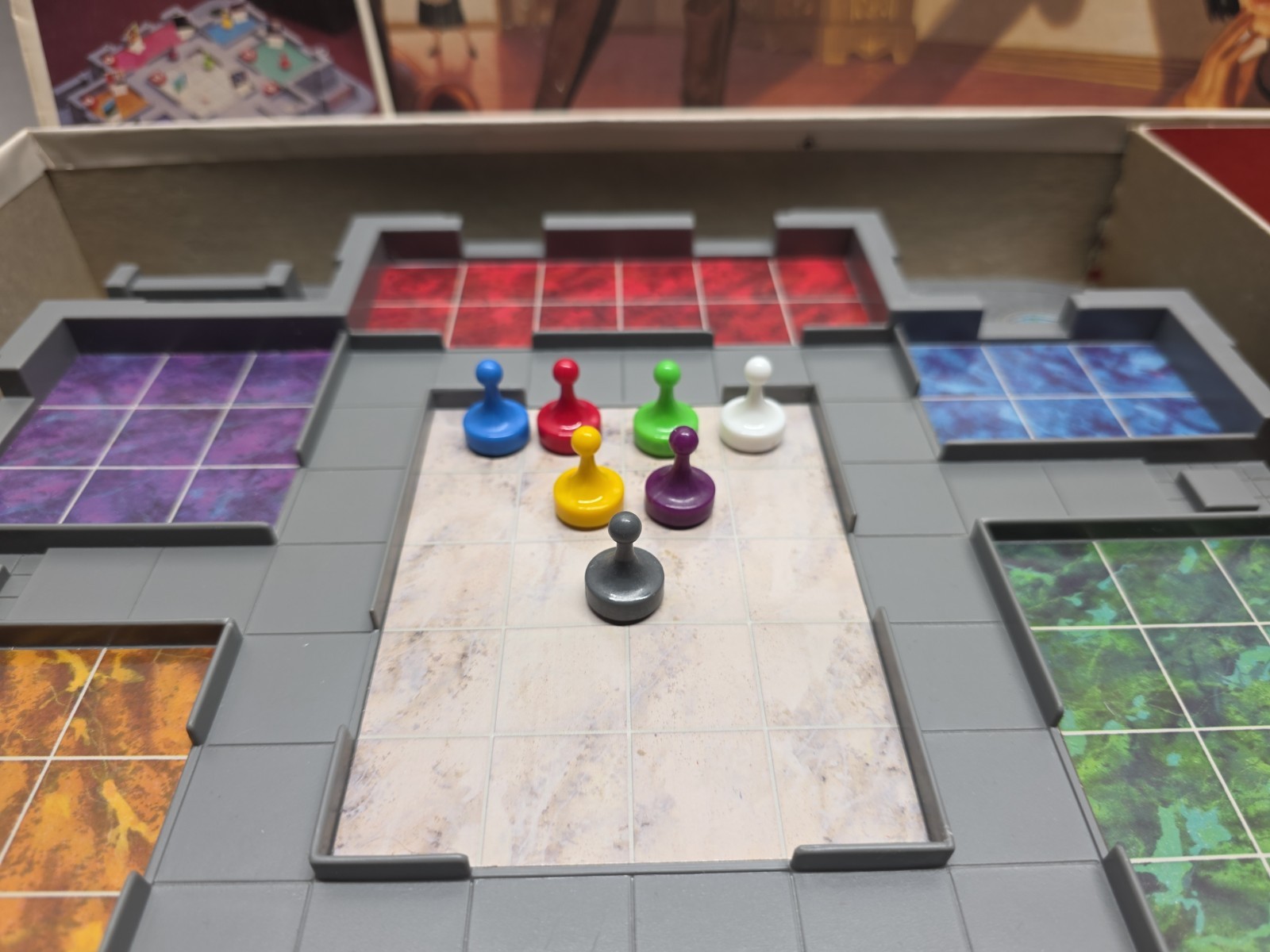 CLUE The Great Museum Caper Board Game 100% COMPLETE! 1991 GOOD Condition