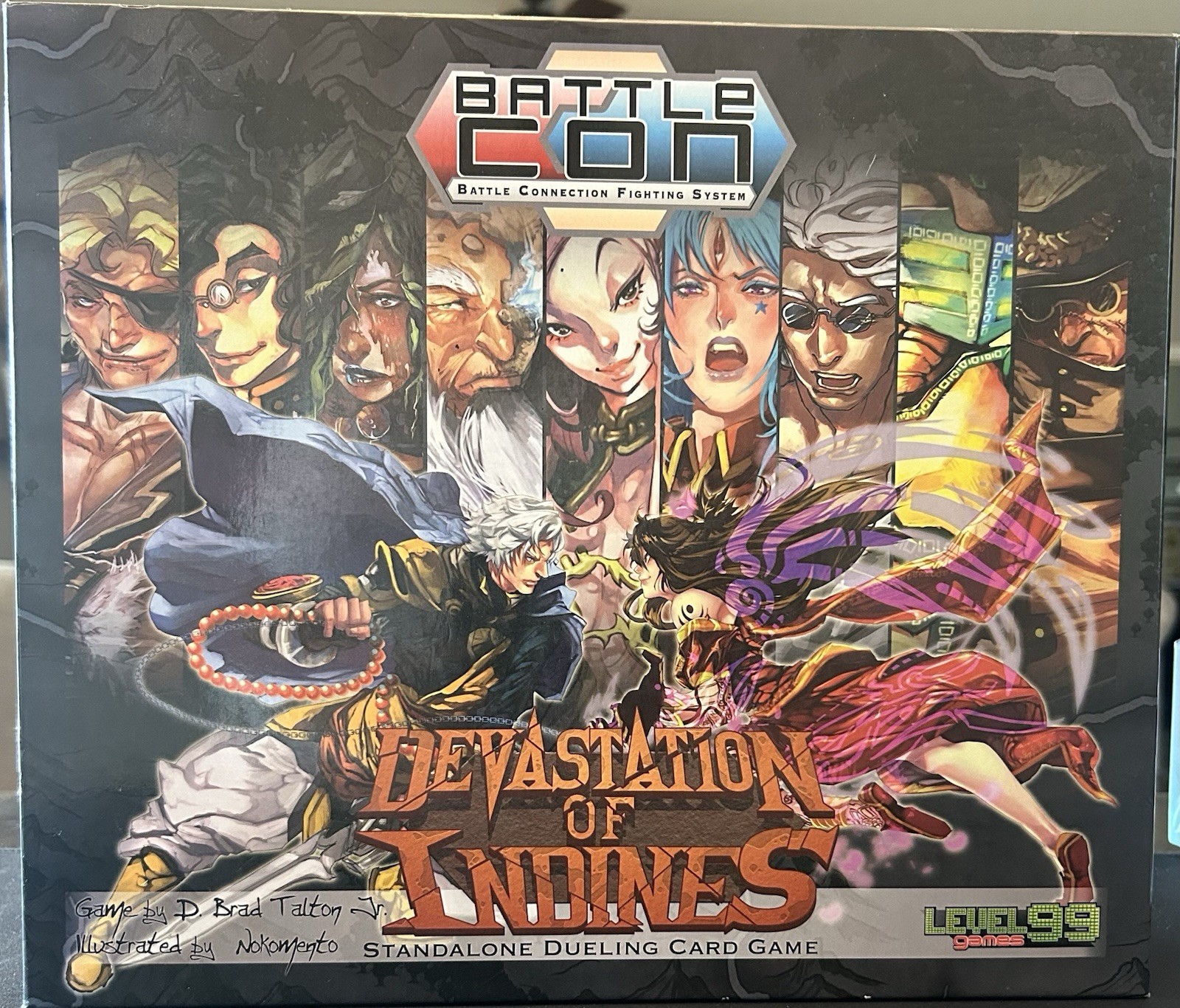 BattleCON Devastation Of Indines Card Game Complete Level 99 Complete