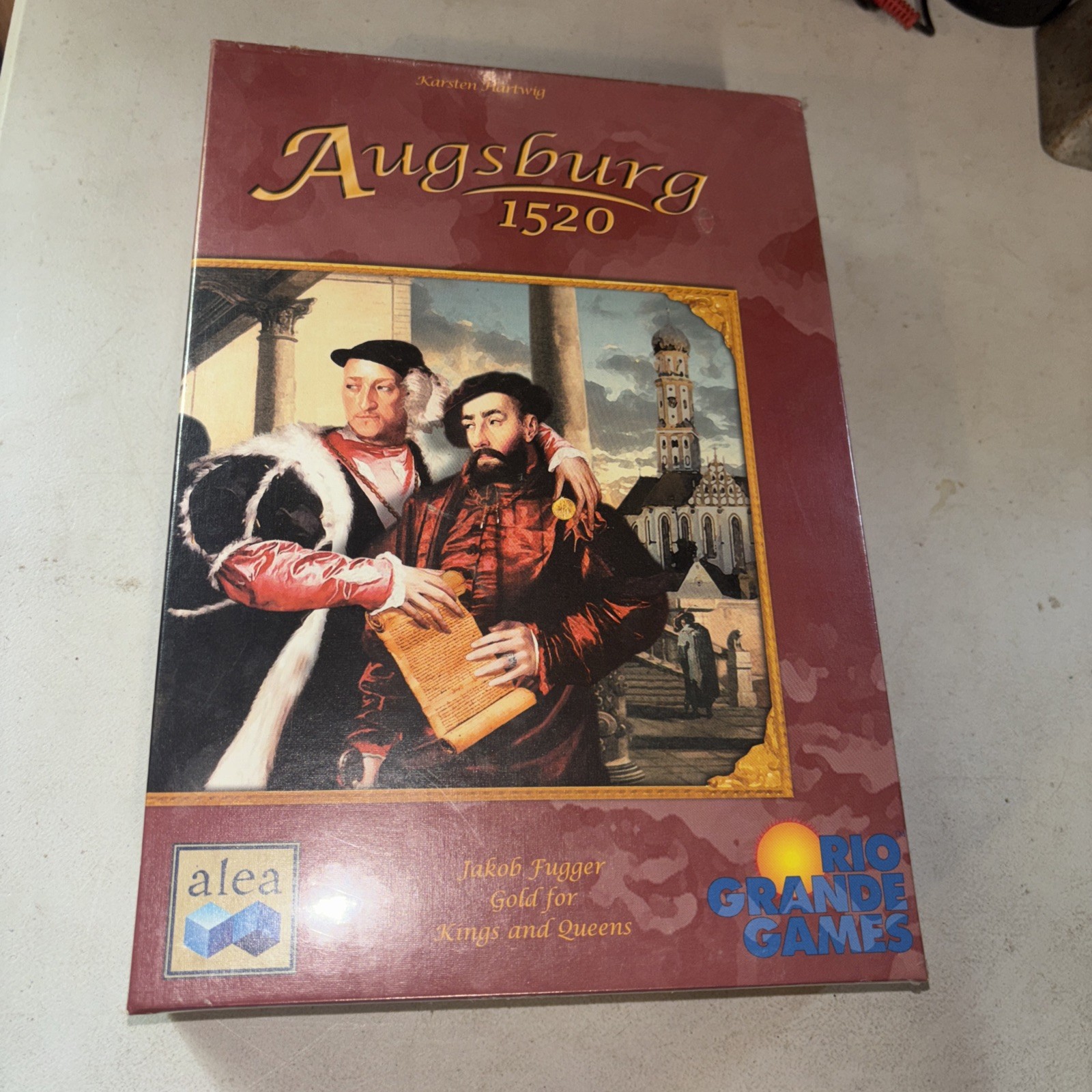 Augsburg 1520 Rio Grande Games Karsten Hartwig Brand New Sealed