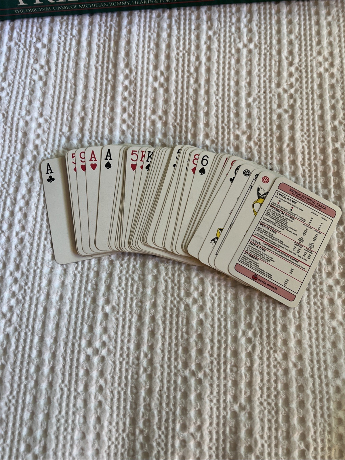 Vintage Cadaco Tripoley 300 Players Edition Board Game 1989 Michigan Rummy Poker