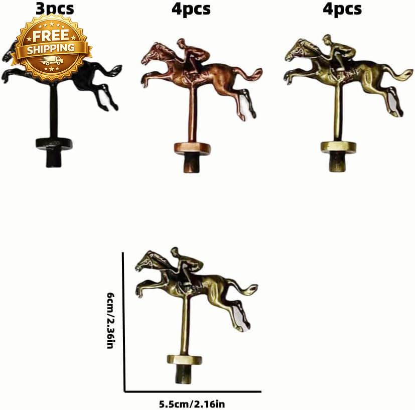 Horse Race Board Game with Luxury Metal Horses 4 Dice 2 Card Boxes and Thickened