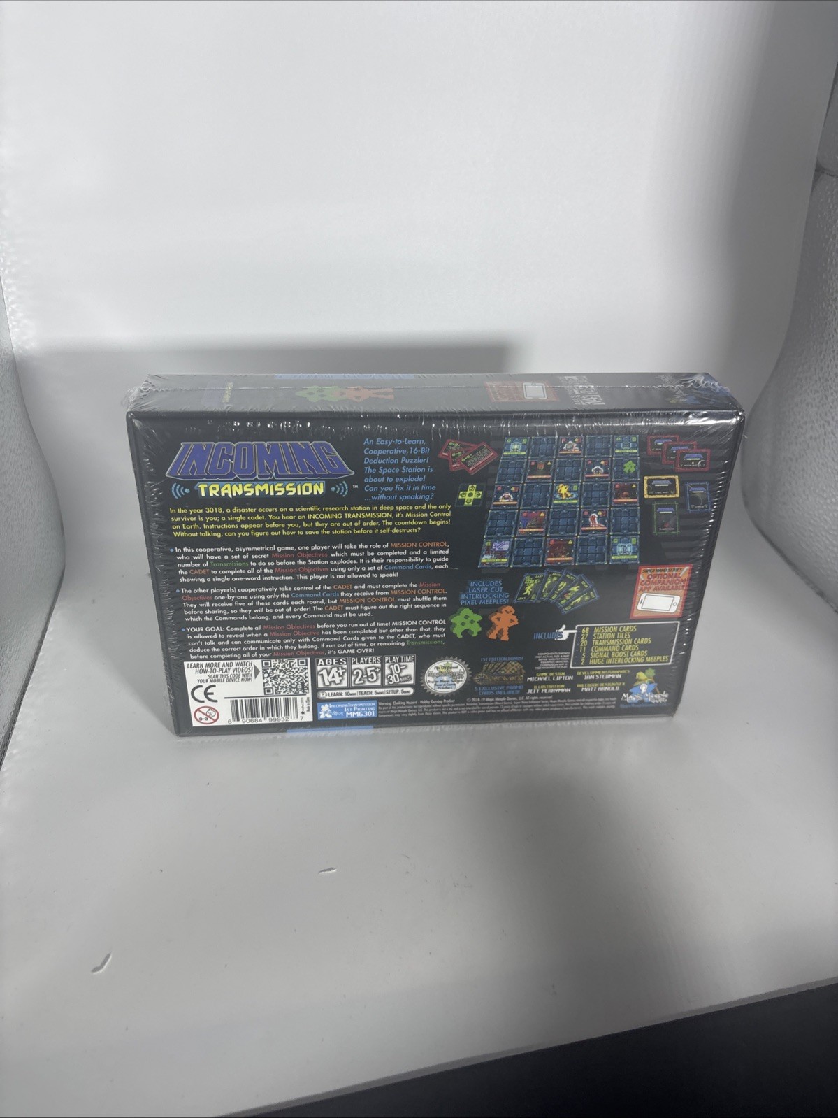 Magic Meeple Board Game Incoming Transmission, SEALED, Super Rare, HTF, 1st Ed.