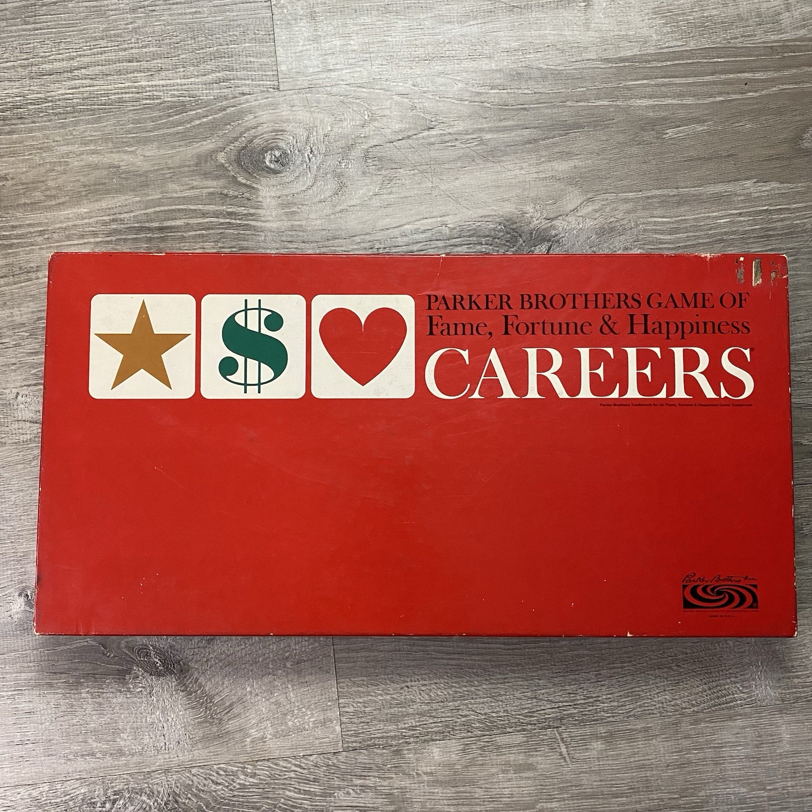 Vintage 1965 Parker Brothers Career Board Game ~ Family Fame Fortune Happiness