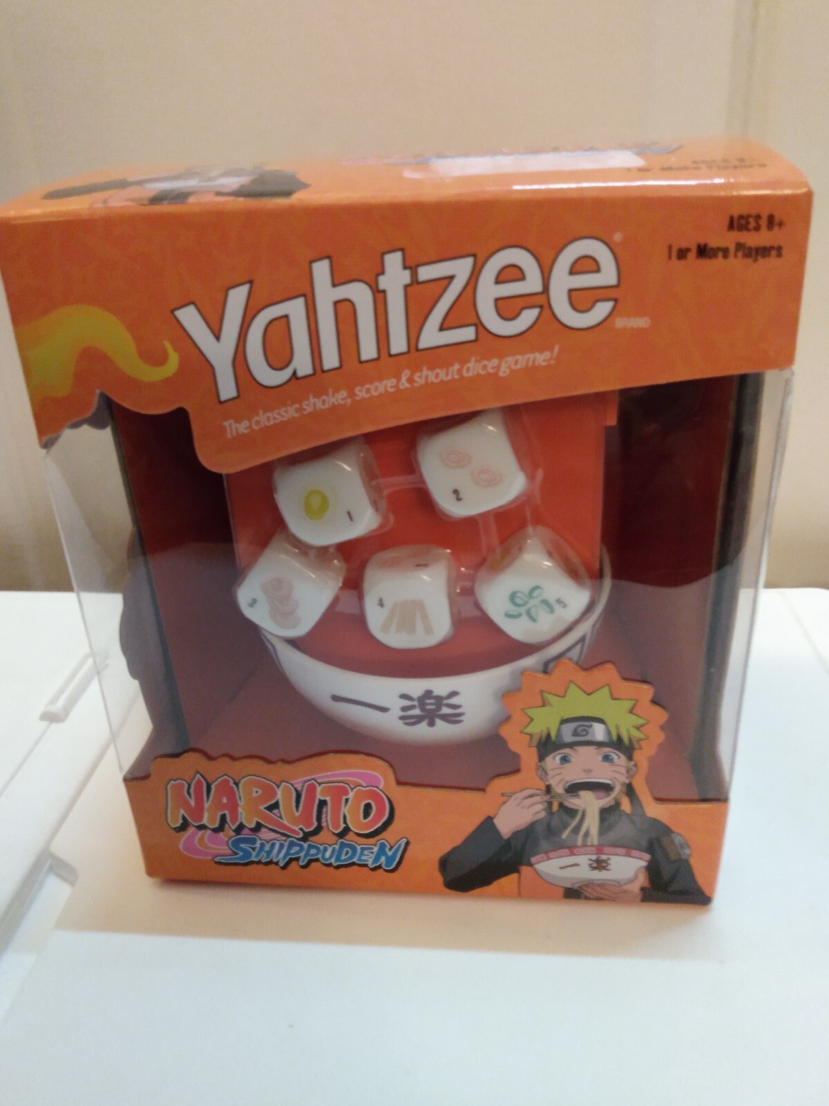 Yahtzee Naruto Shippuden Anime Dice Game Hasbro 2022 New In Sealed Box Complete