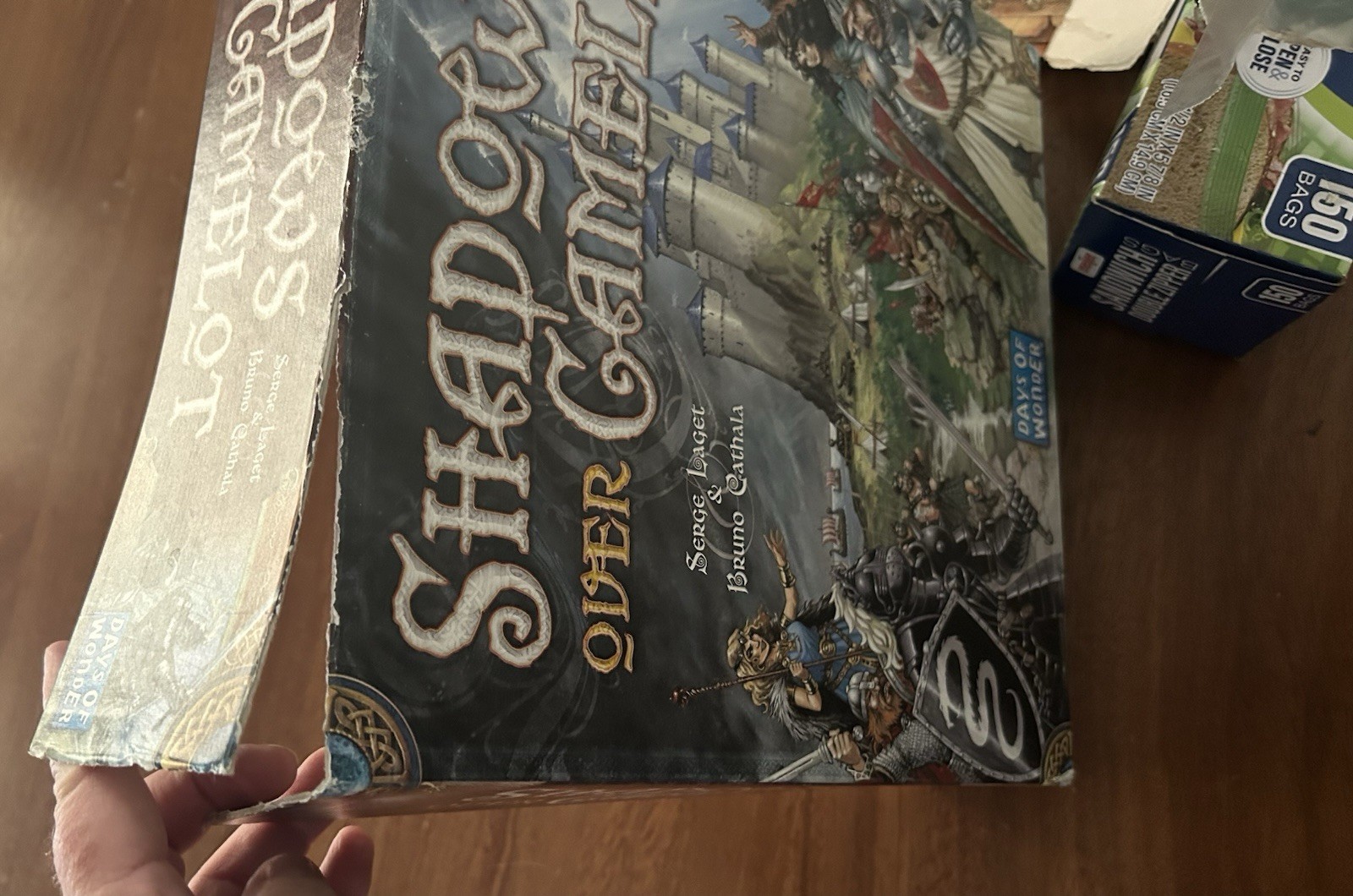 Days of Wonder Shadows Over Camelot Board Game Missing Siege Engines, Box Damage