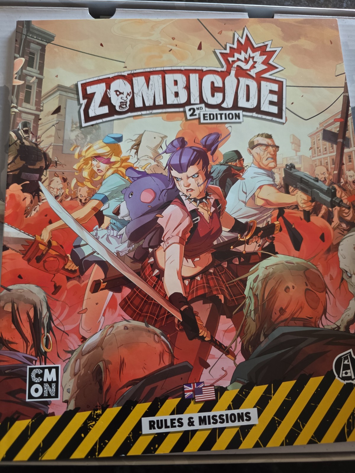 Zombicide 2nd Edition Complete – Upgrade Kit, Mini Holders, Two 3D Cars Lot!