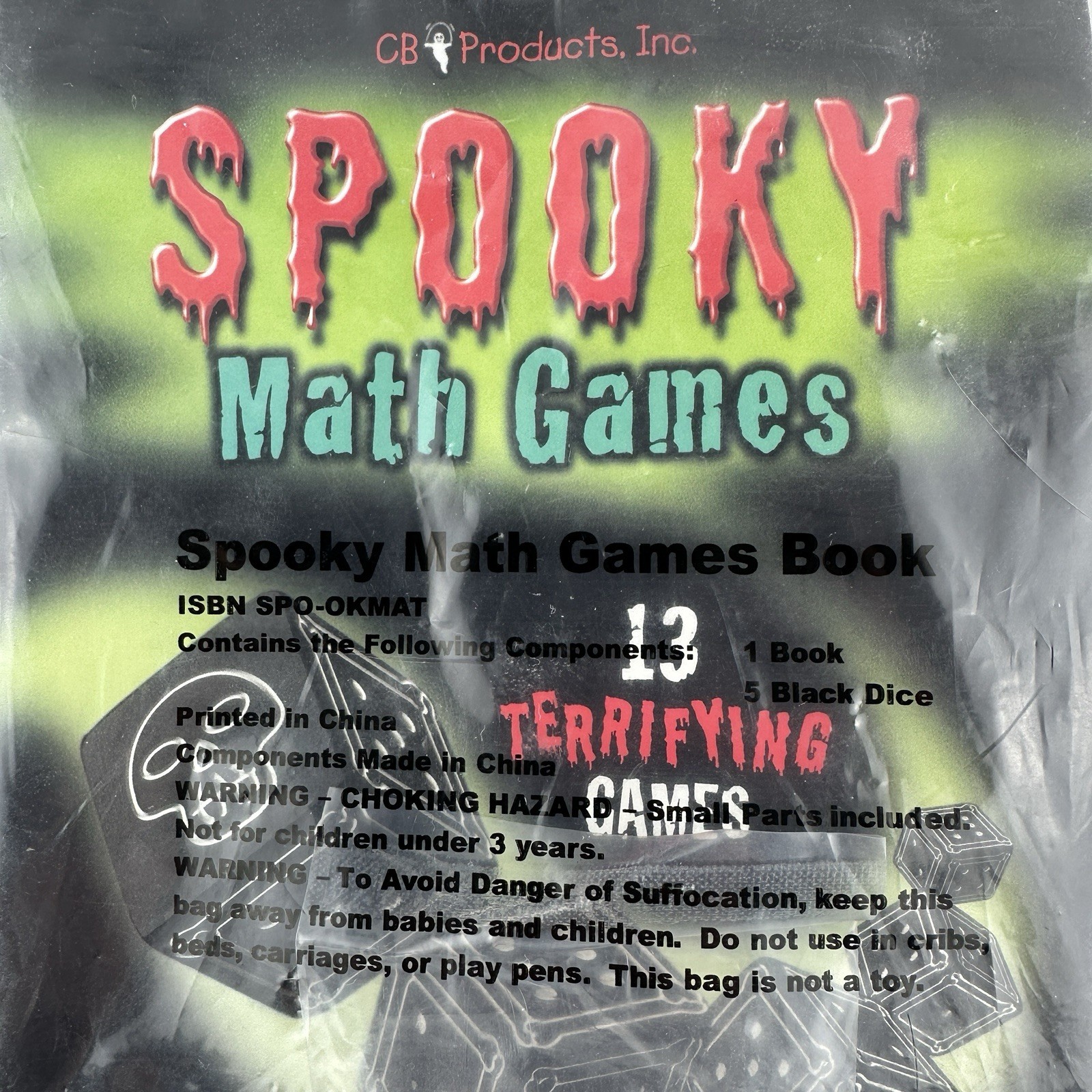 Spooky Math 13 Terrifying Games Educational Skills For Children Homeschool NEW