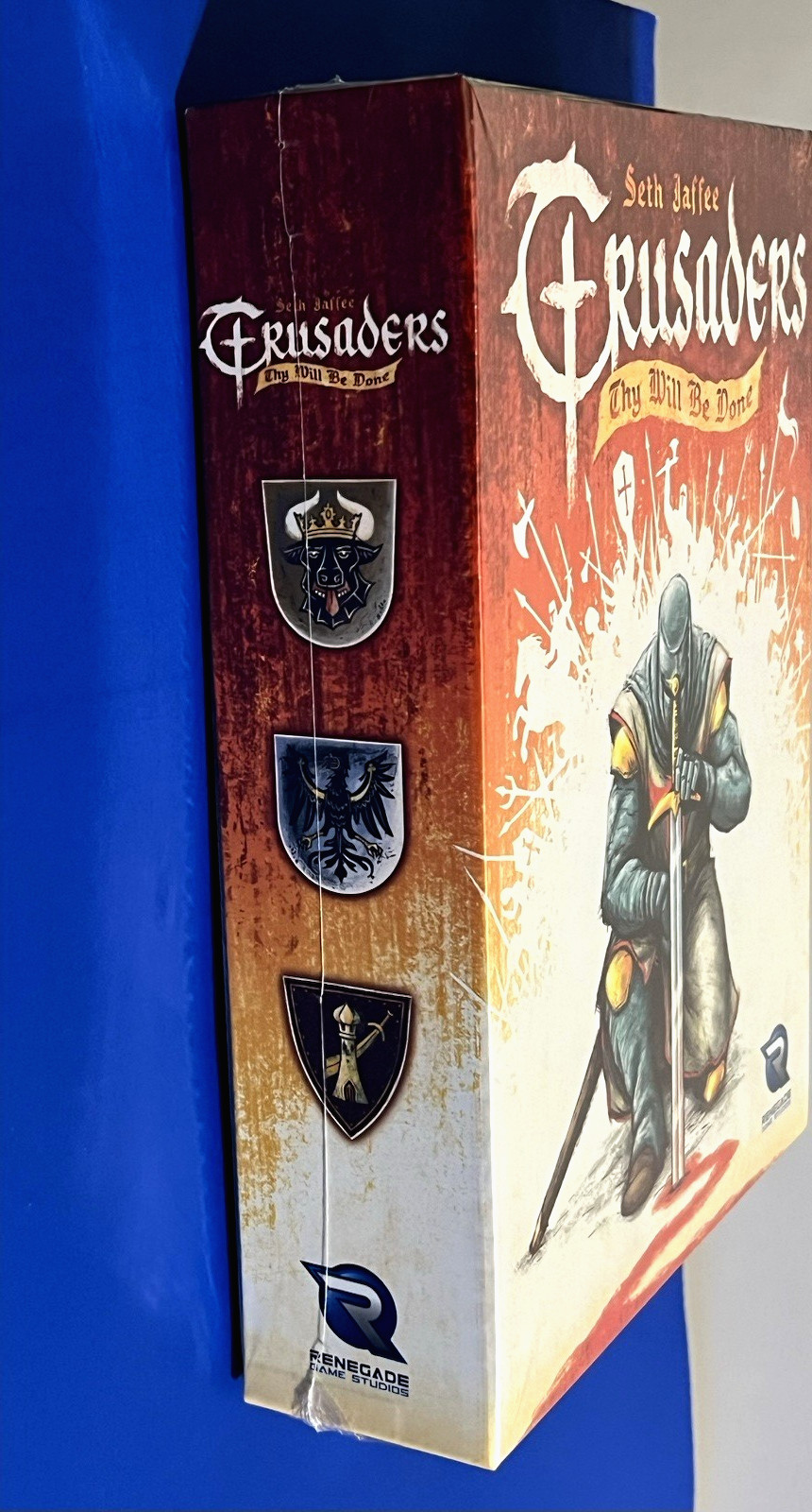 CRUSADERS -THY WILL BE DONE – BOARD GAME Renegade Games NEW SEALED
