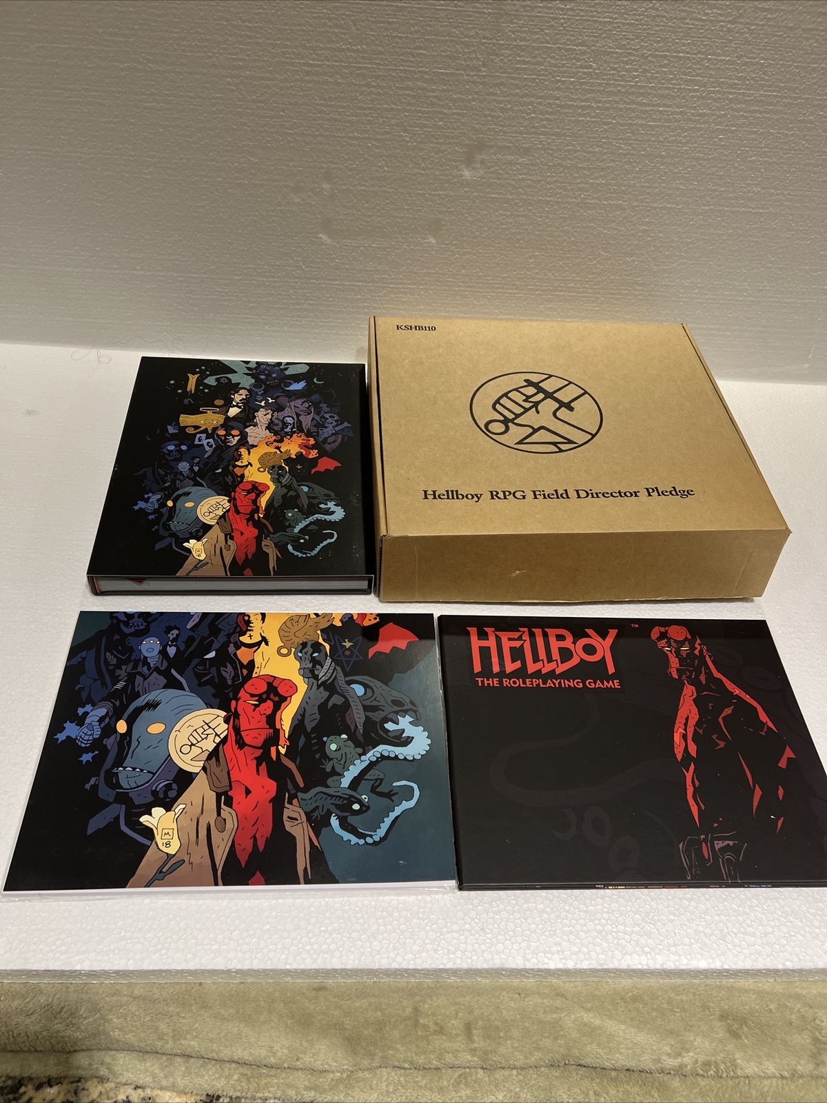 HellBoy RPG Field Director Pledge Set – Mantic Dark Horse Comics