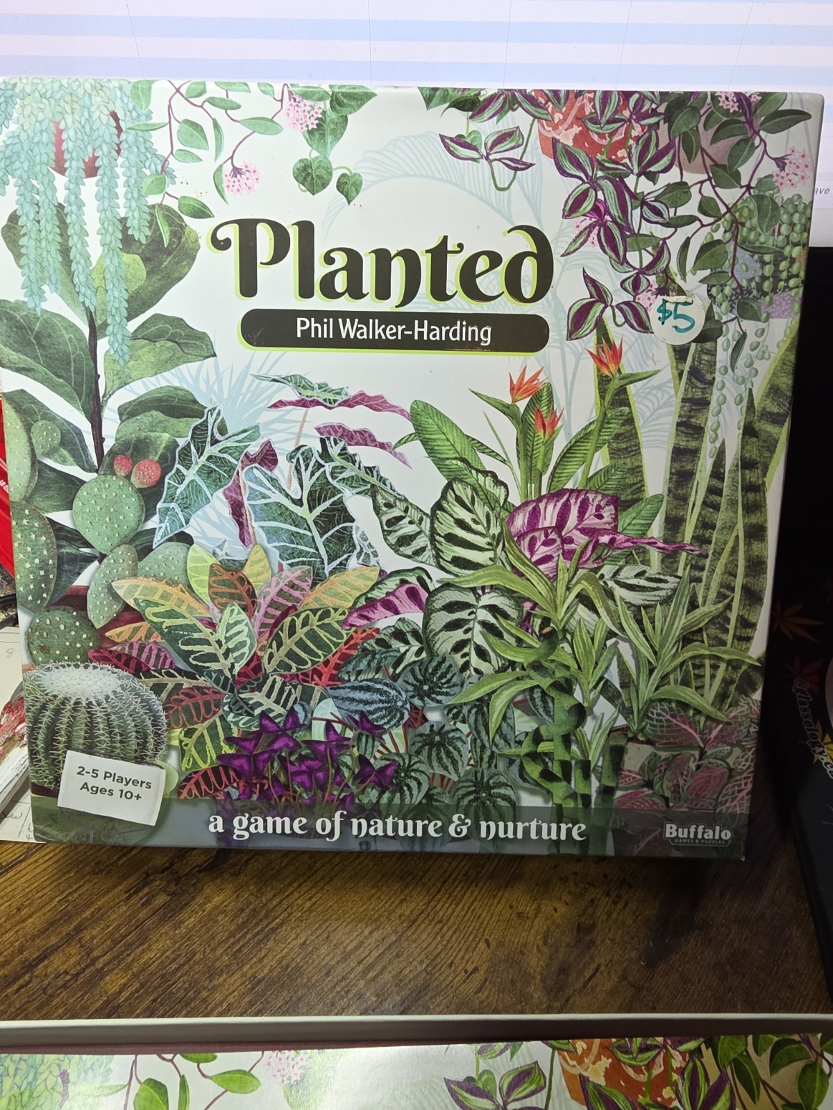 Planted Board Game by Phil Walker-Harding Buffalo Games Edition, Complete