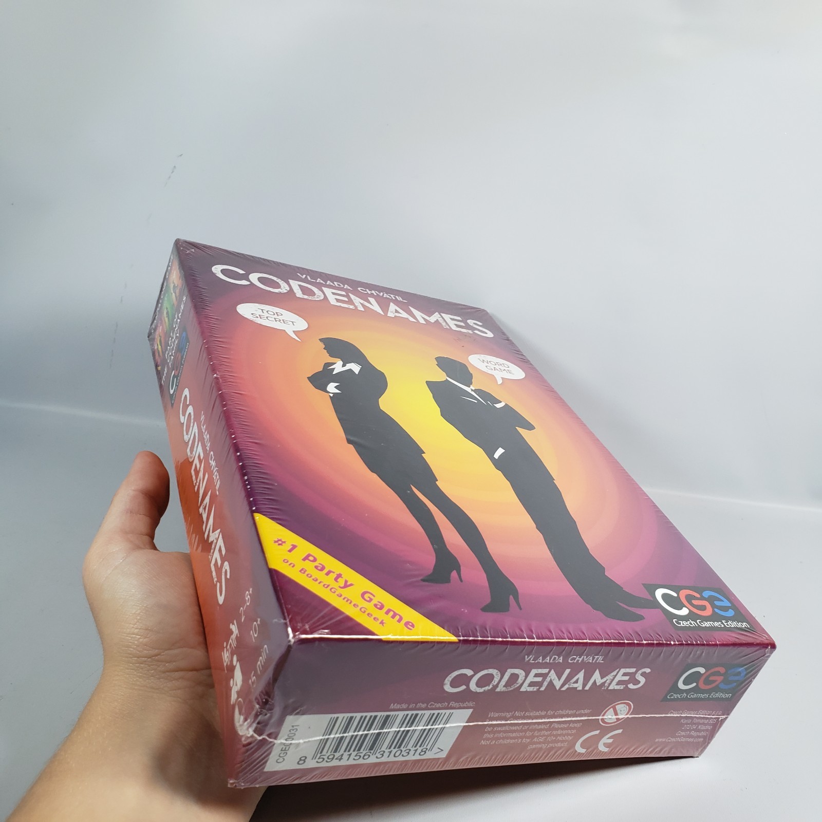 Codenames Board Game Czech Games Vlaada Chvatil Party Word Game NEW SEALED