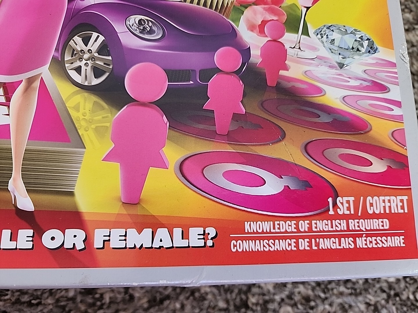 Battle of the Sexes Board Game The Battle Continues Male Vs Female Spin Master