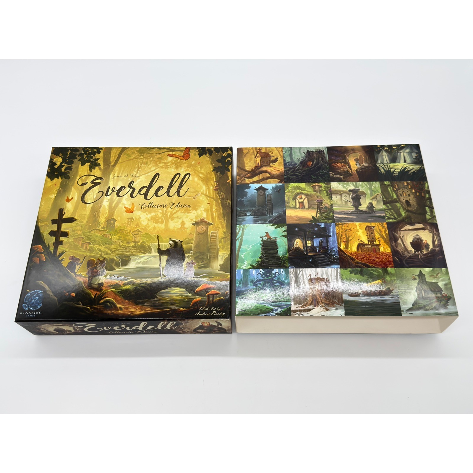 Starling Games Everdell Collector Edition Board Game Pearlbrook Expansion Bundle