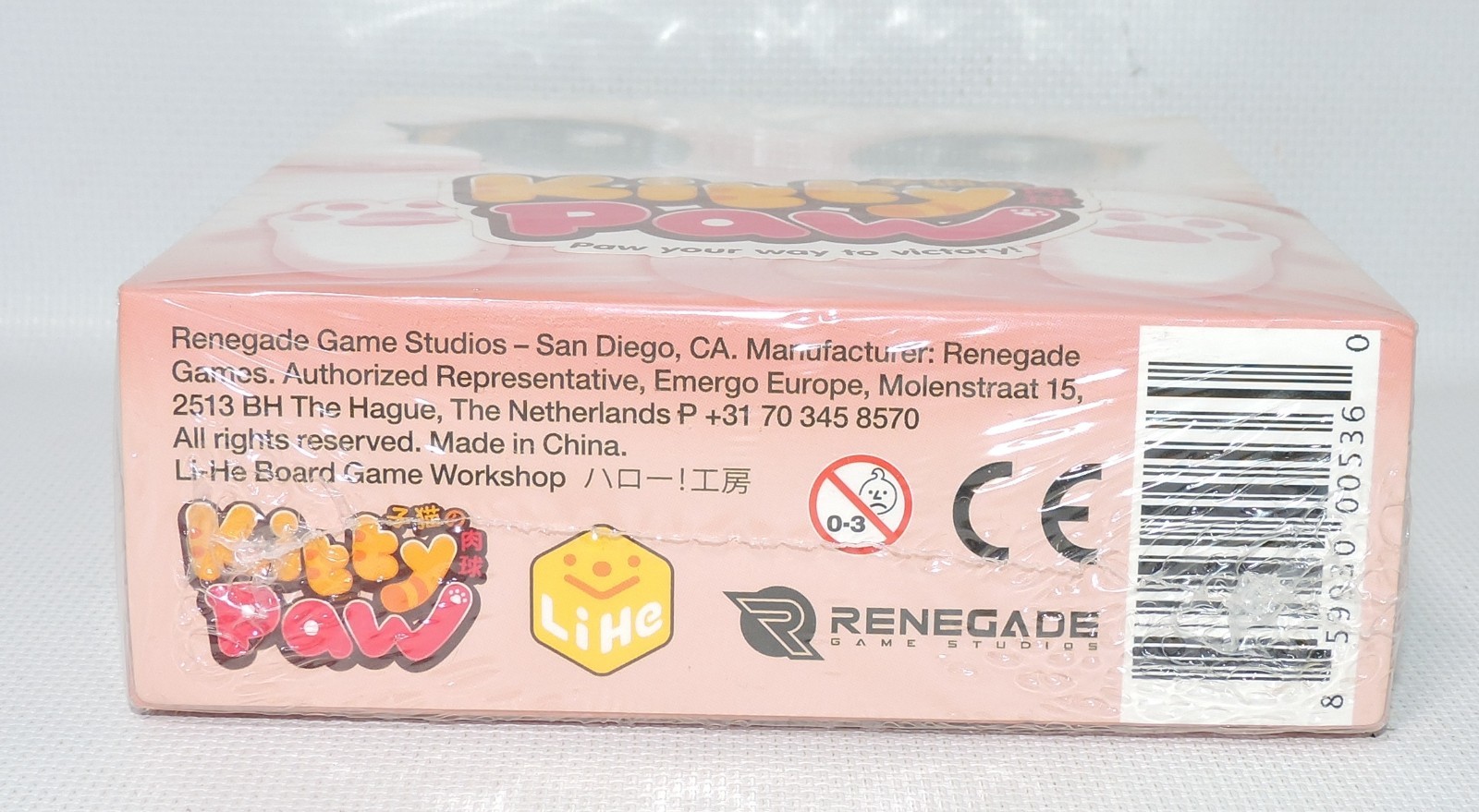 Kitty Paw Card Game Anime Cat Puzzle Renegade Game Studios, NEW, SEALED