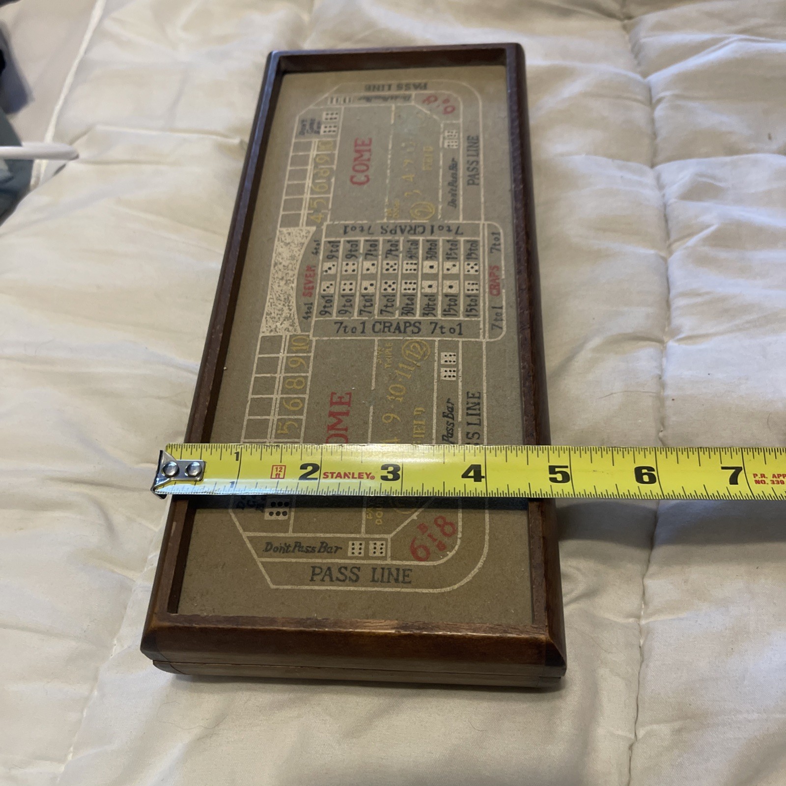 VTG Executive Jewel Box and Game Center Wooden Dice Cards Poker Chips Craps