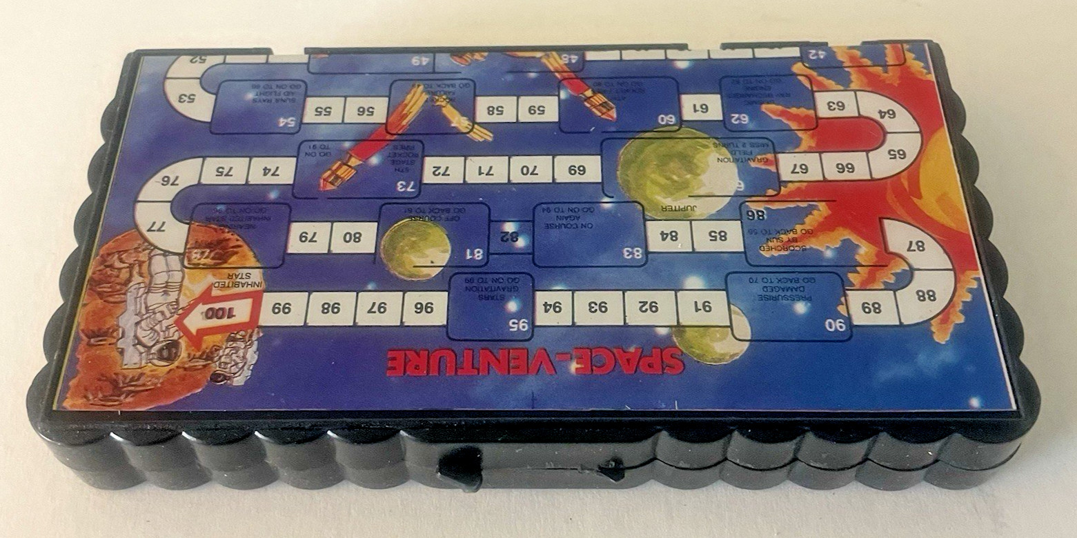 RUSS POCKET PASTIMES Magnet Travel Games 80’s Bingo Racing Space Chinese Checker