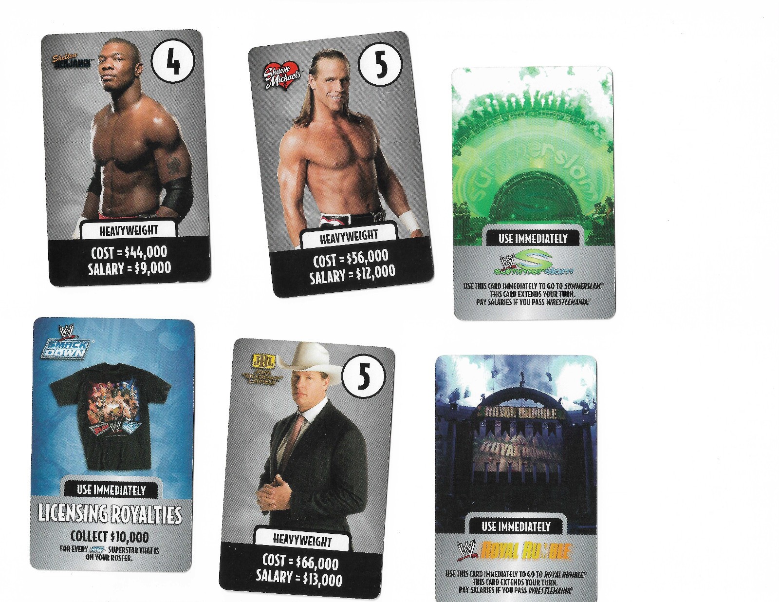 wwe DVD Board Game WWE Chaos Raw Cards Lot Of 86 Ray Booker