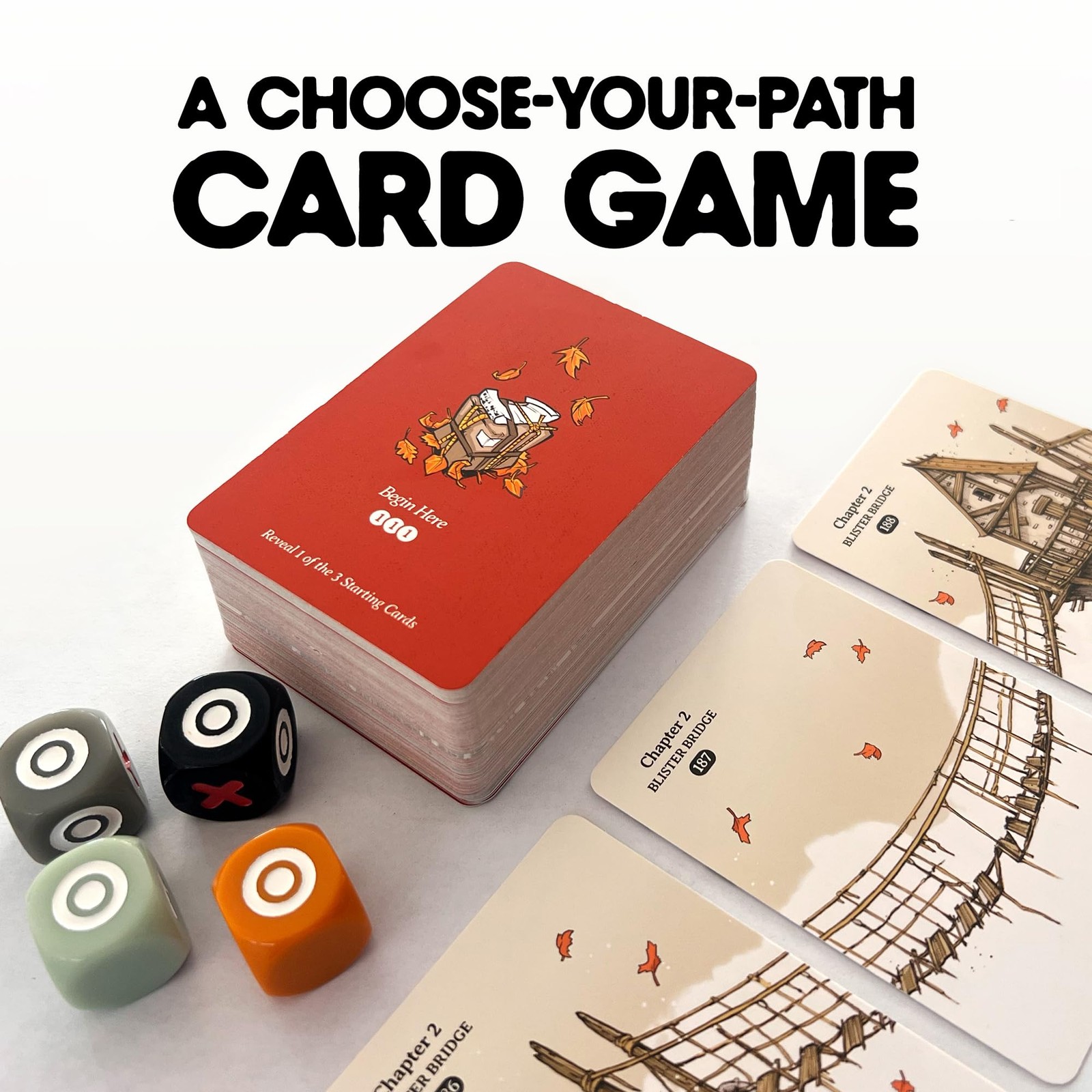 Spire’s End Hildegard Card Game, Add to Your ChooseYourPath Adventure and Str…
