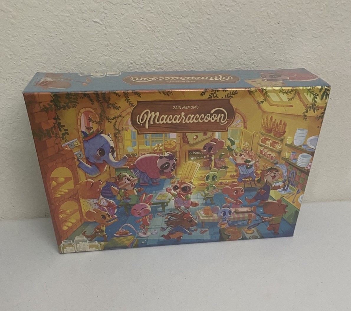 Memesys Culture Lab Board Games Macaraccoon Box SW (New)