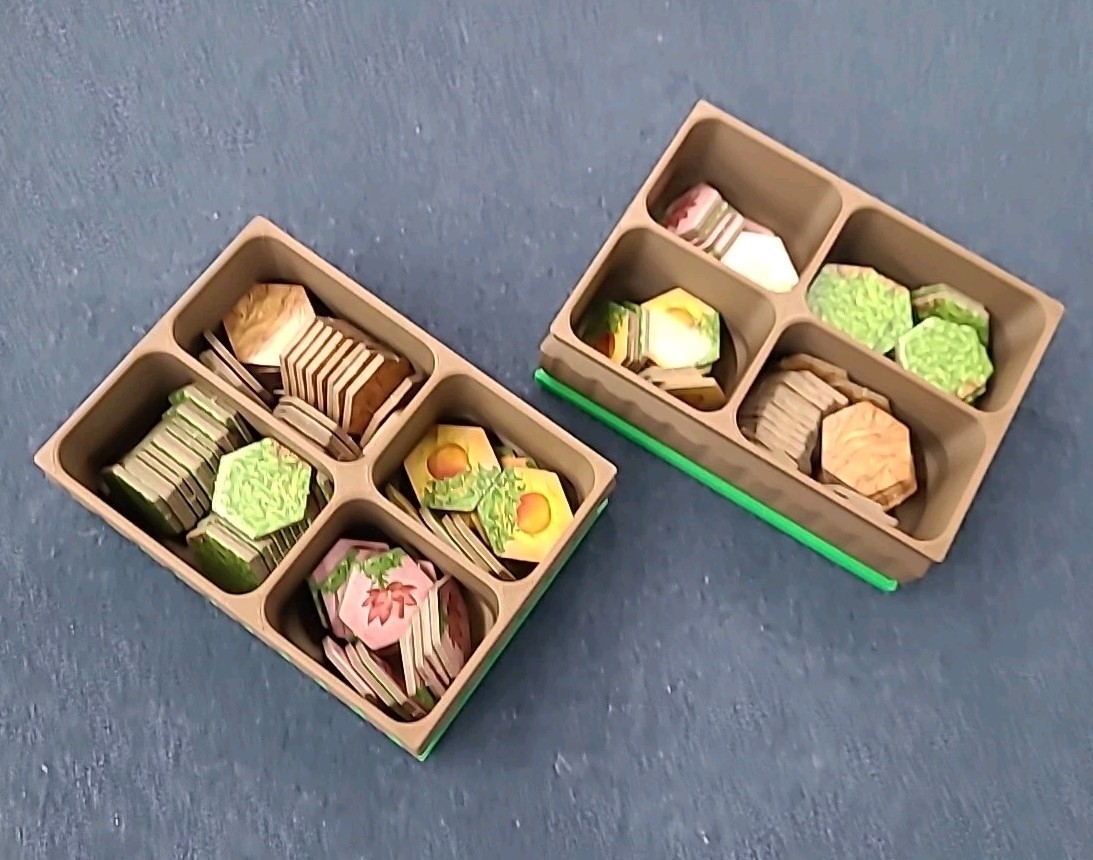 Bonsai Board Game Upgrade – Storage Solution – Part Trays – Custom Design