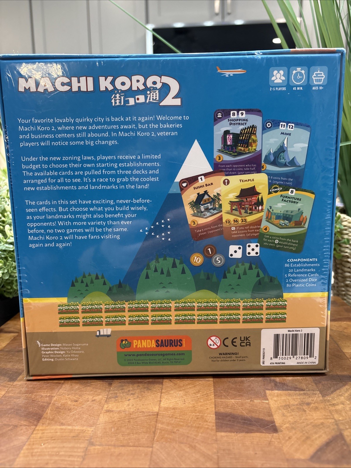 Machi Koro 2 Board Game – New Adventures Await in Your Quirky City! Fast-Pace…