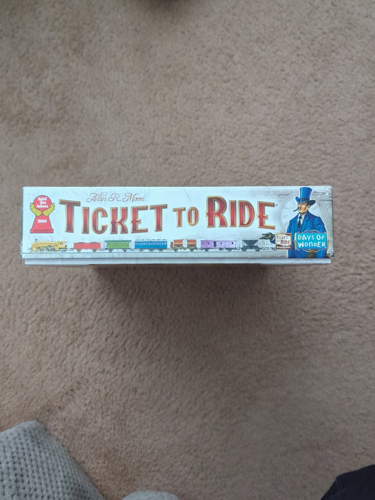 Days of Wonder Ticket To Ride by Alan R. Moon Train Adventure Board Game 2012
