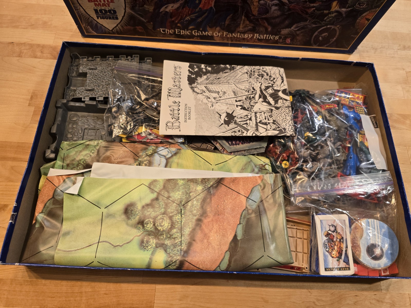 Milton Bradley Battle Masters 1992 – 99% Complete – See Description!