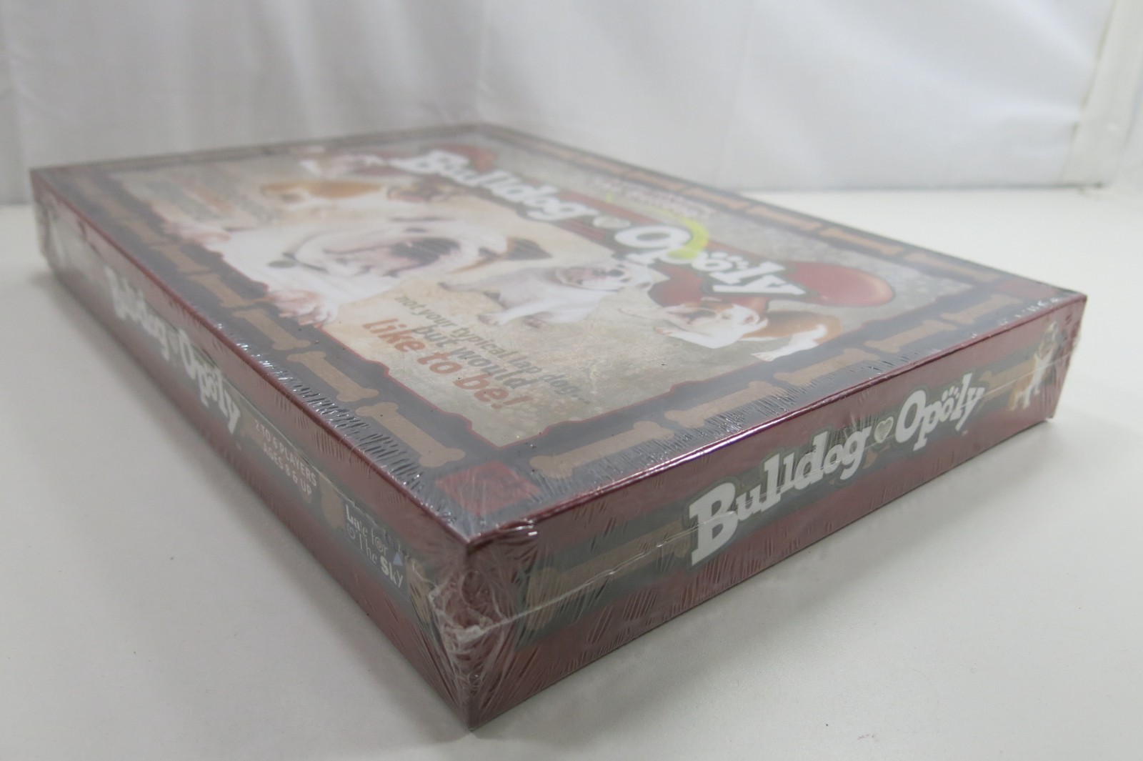 Bulldog-Opoly Classic Board Game Dogs Late for the Sky NIB Sealed