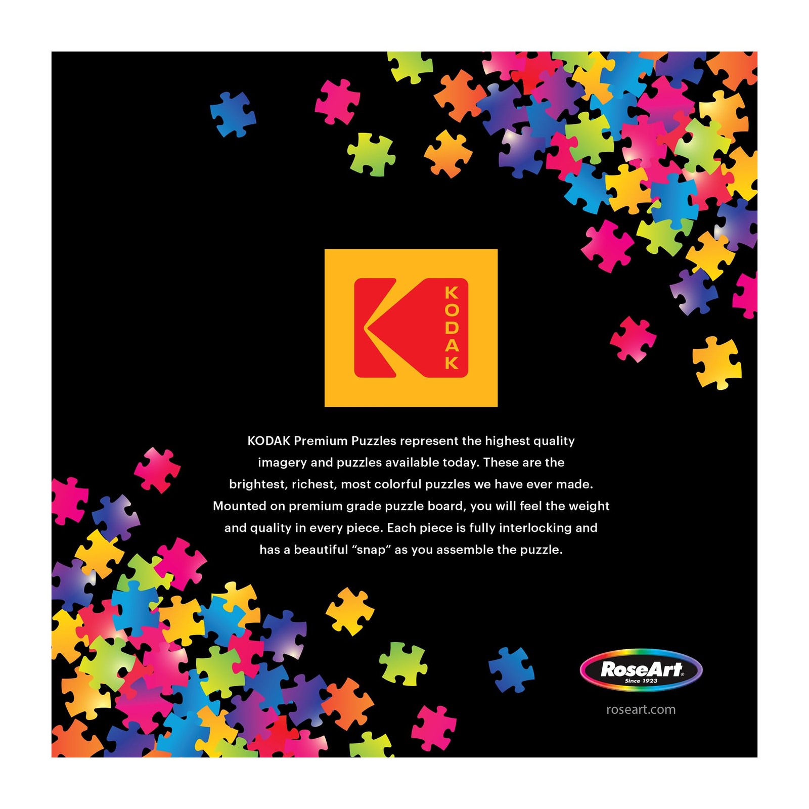 Jigsaw Puzzle 1000 Piece 4th of July Fireworks Patriotic RoseArt Kodak