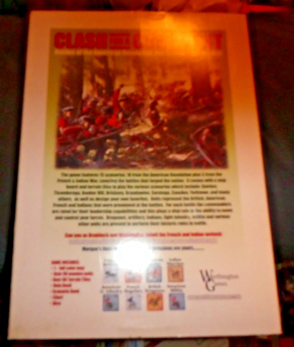 Worthington Games: Wars for America: Clash for a Continent.
