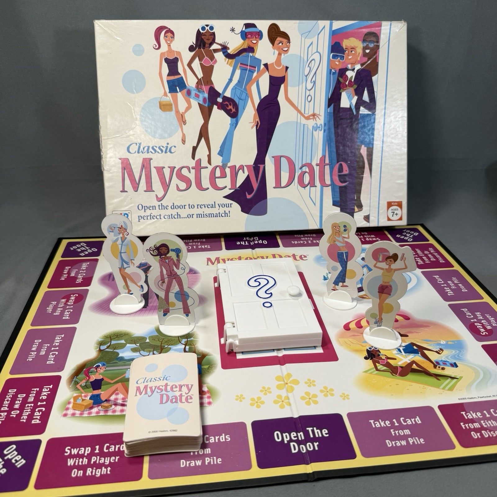 Classic Mystery Date Board Game, Milton Bradley. 100% Complete
