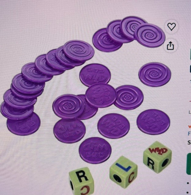 George & Company – LCR Wild Dice Game – one game