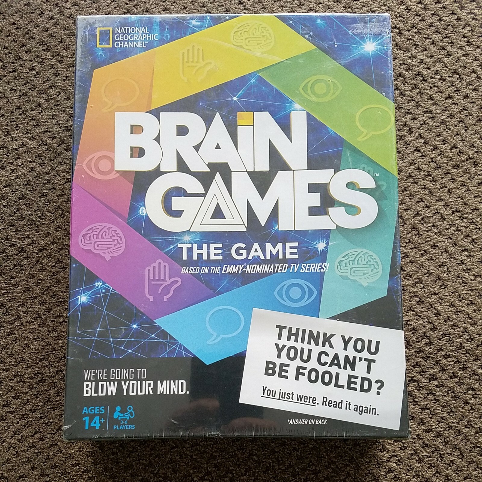 Sealed National Geographic Channel Brain Games The Game