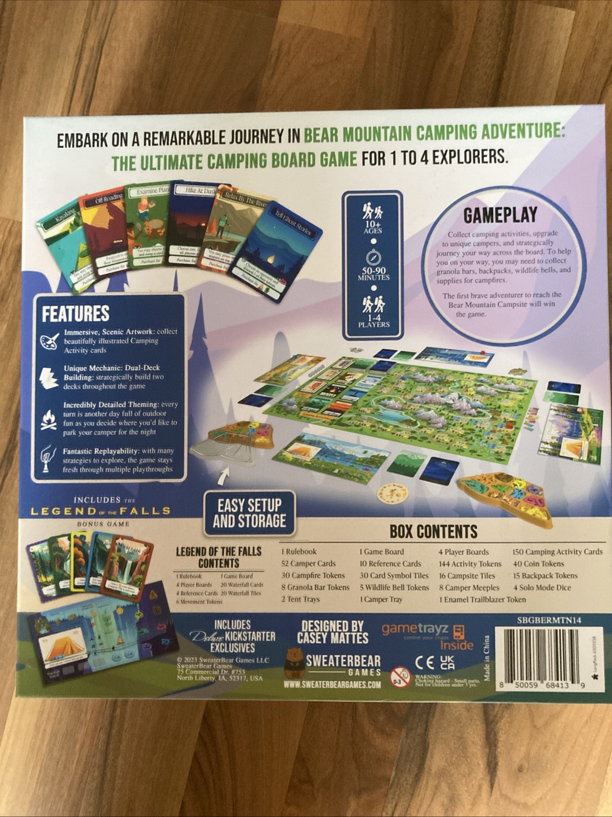 Bear Mountain Camping Adv. Kickstarter Del. Edt + Expansions