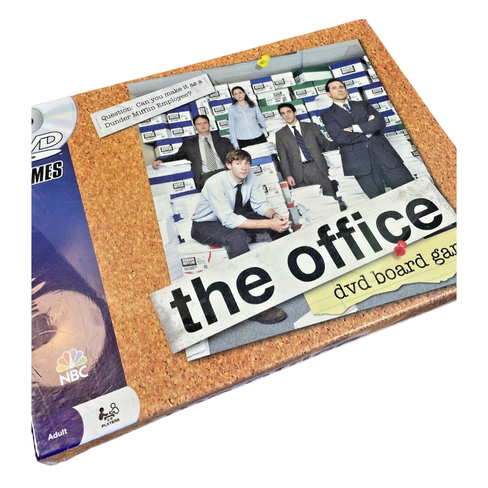The Office DVD Board Game 2008 Pressman Trivia by Dwight Schrute NEW Sealed
