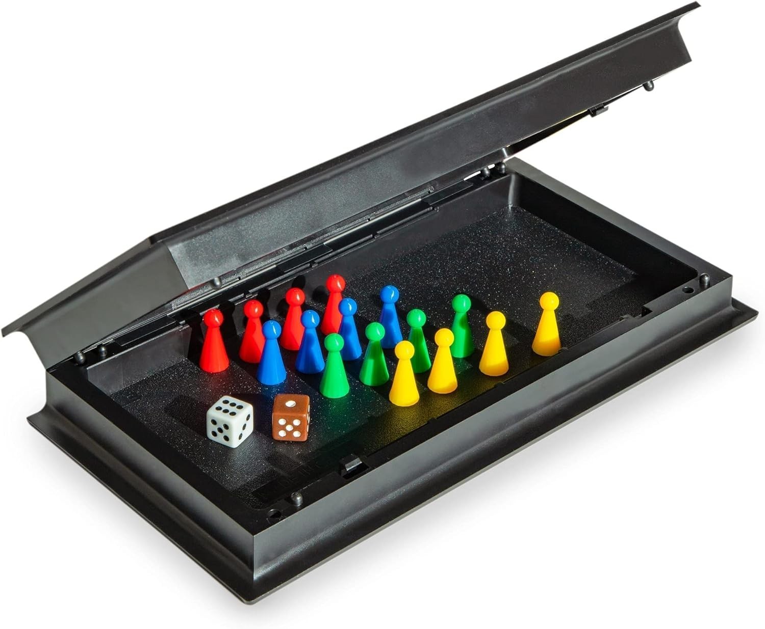 Magnetic Ludo Travel Game Set – 9.8″ Folding Board for Classic Portable Strategy
