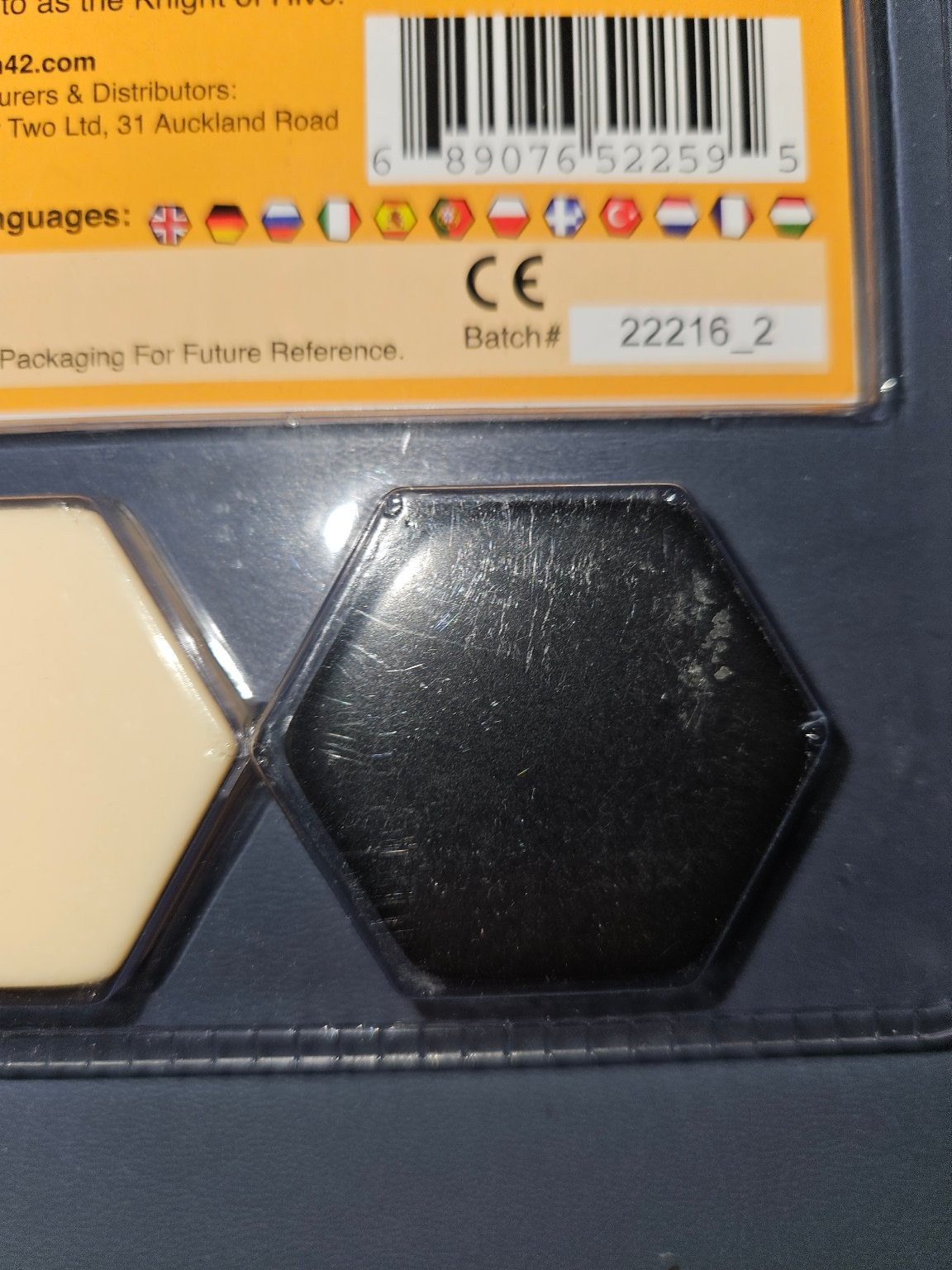Hive Additional Hive Pieces Gen42 Board Game Hex Tiles 2 Players