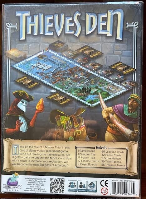 Thieves Den NEW FACTORY SEALED board game by Daily Magic Games
